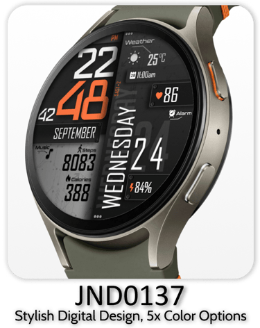 a smartwatch with a digital display of a watch