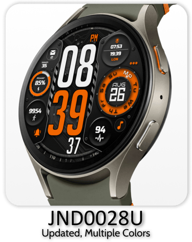 a smartwatch watch with a large display of the watch face