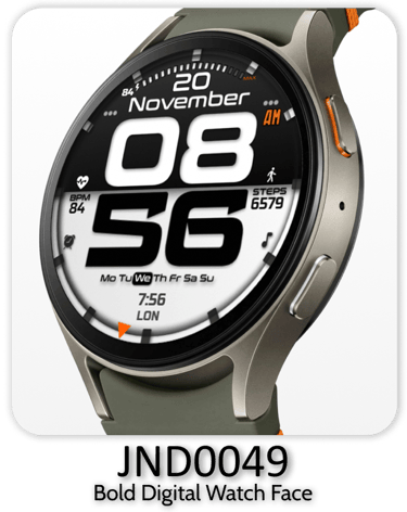 a smart watch with a digital display of a watch face