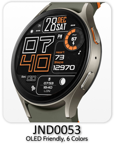 a smart watch with a digital display of a watch face