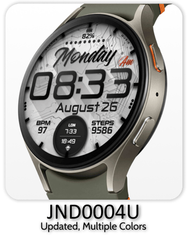 a smartwatch with a clock face and a watch face