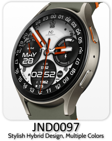 stylish watch face for wearos