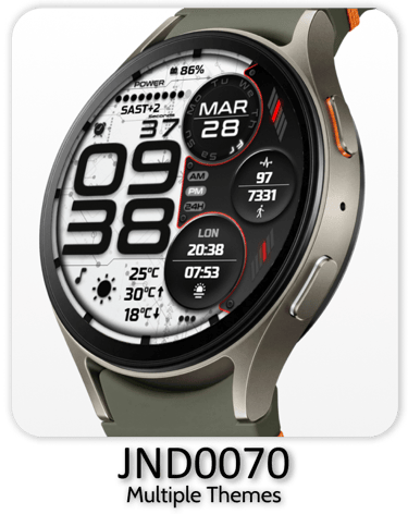 a smartwatch watch with multiple different colors and numbers