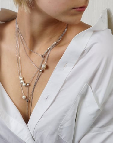 3. Pearls with a Modern Twist
