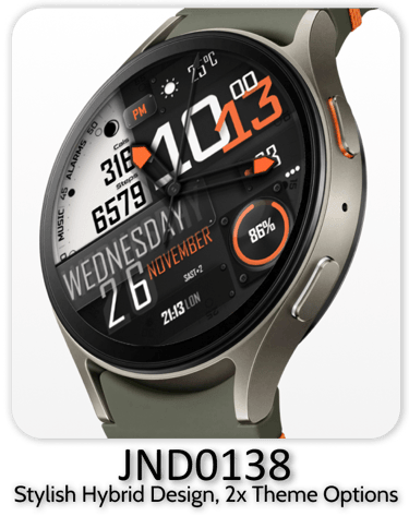 a smartwatch watch with a clock face
