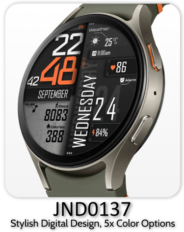 a smartwatch with a digital display of a watch