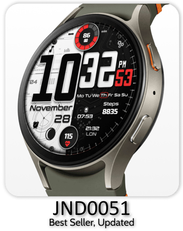 a smartwatch watch with a watch face and a clock face