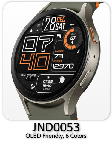 a smart watch with a digital display of a watch face