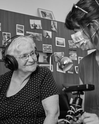 Bel ete a vous tournage portrait ehpad mfi