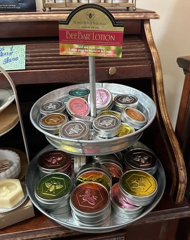 Handmade bee wax body lotion 