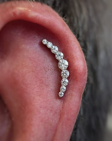 bijoux piercing a l'oreille