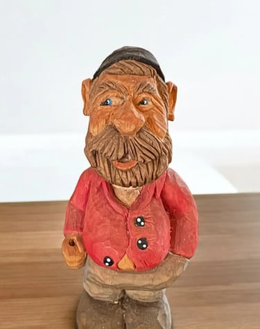 Carved by Jim Oehmke