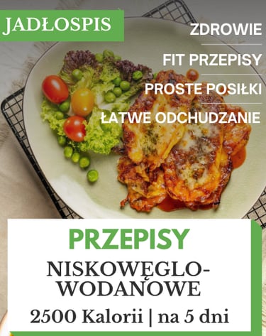 Dieta low carb jadłospis tygodniowy pdf