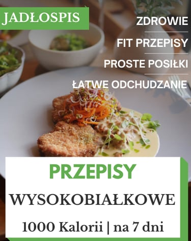 Dieta wysokobiałkowa jadłospis na 7 dni