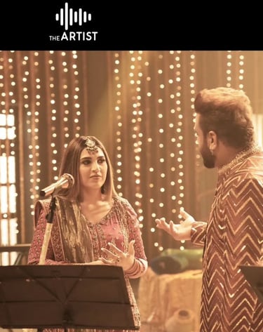 Maria Raza Sohni and Sahir Ali Bagga
