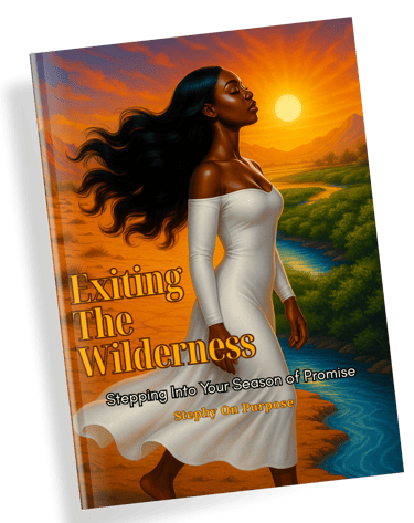 Exiting the Wilderness by Stephy On Purpose; white dress at sunrise; freedom and restored faith.