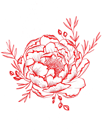 Fleur rouge