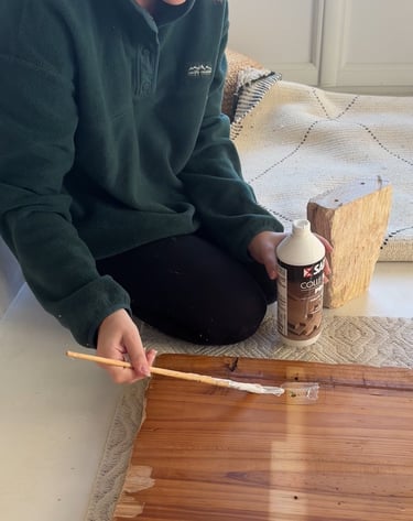 fabriquer une table basse en bois maison agave
