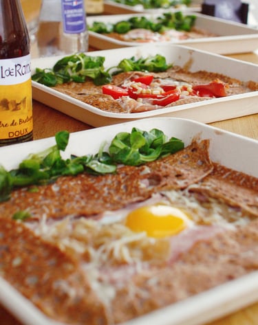 Les galettes au menu