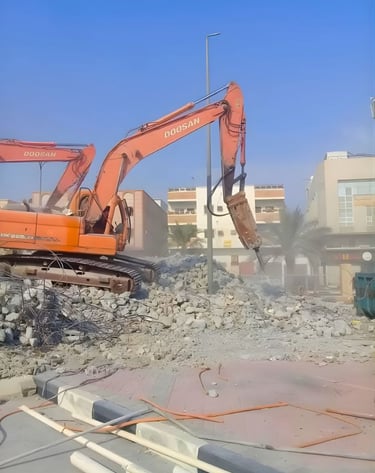مقاول هدم وتكسير بالدمام