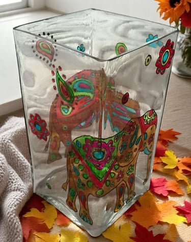 beylikdüzü cam boyama workshop