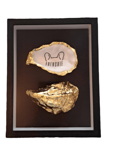 Oester schilderij met Logo