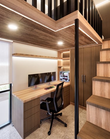 Desain Mezzanine By Atria Interior