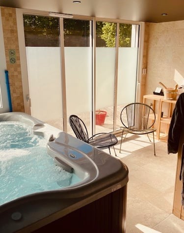 espace détente du gîte