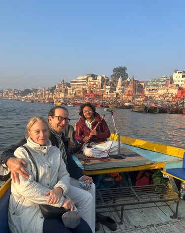 Musical Boat Ride in Varanasi
