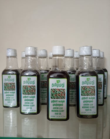 muthiyar koonthal hair oil