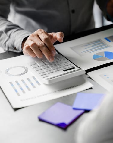 cálculos financeiros em contabilidade