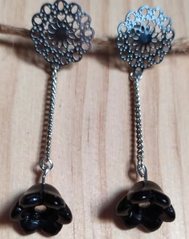 Bijoux Les Couleurs de Lo Le noir