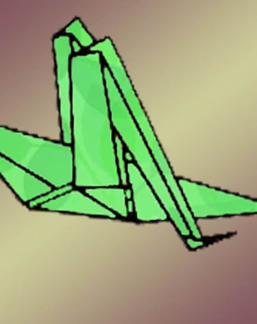 Origami di una Cavalletta