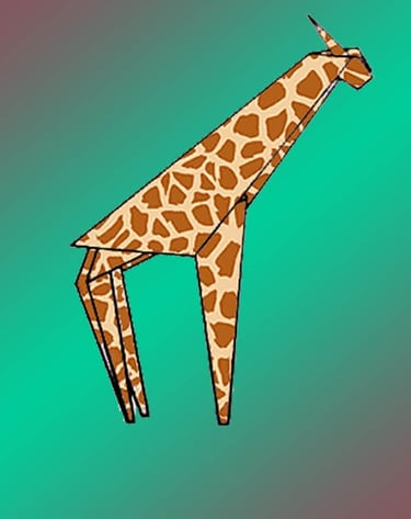Origami Giraffa