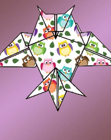 Origami di un Gufo