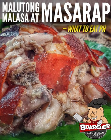 picture of cebu lechon with a review from food blogger what to eat ph