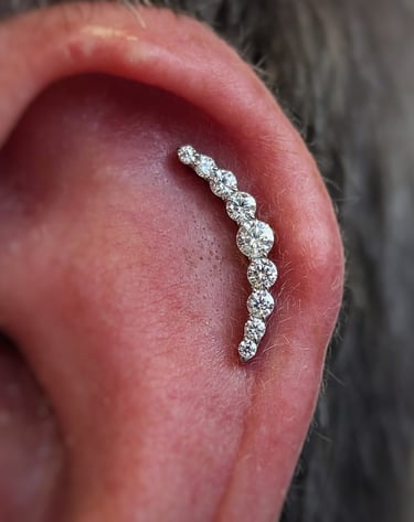 bijoux piercing a l'oreille