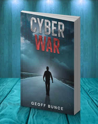 Cyber War Moxk Up 3D