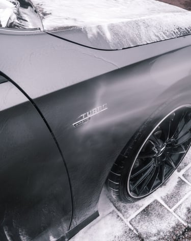 Matte PPF getting washed