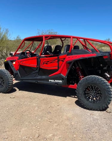 One of Bryan's UTVs