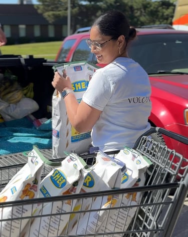 Community food support in the move!