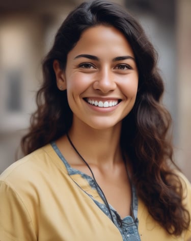 A traditional classroom setting with a large dark chalkboard mounted on a light blue wall. The ceiling has wooden beams and wire mesh, allowing natural light to filter through. The floor appears to be concrete.
