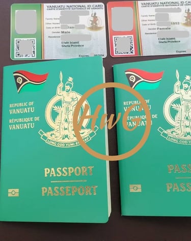 Vanuatu Passport and ID Card