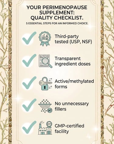 perimenopause-supplement-quality-checklist