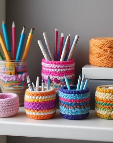 A vibrant display of folded colorful tops on a clean wooden table, highlighting fabric texture.