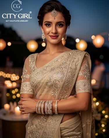 City Girl Jewellery -citygirlbangles-18 Carat Gold Plated-Bridal Wear-Party Wear-Daily Wear