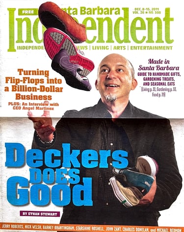 Cover of the Santa Barbara Independent from December 8, 2011.