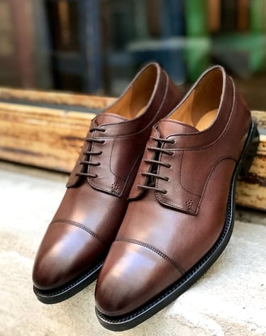 chaussure homme derby marron