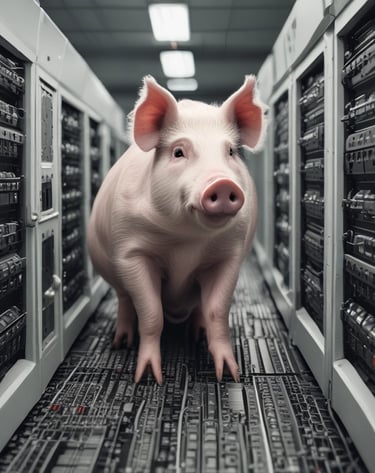 A sleek laptop showing a dashboard with problem-solving tools and website management features.