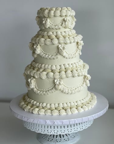Wedding Lambeth Vintage Cake Gold Coast